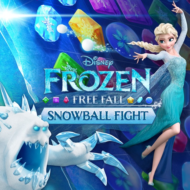 Carátula de Disney Frozen: Free Fall - Snowball Fight
