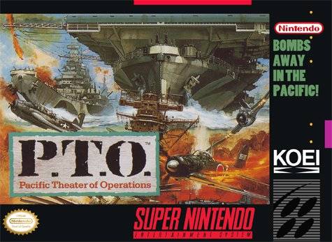 Carátula de P.T.O.: Pacific Theater of Operations