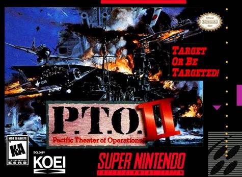 Carátula de P.T.O. II: Pacific Theater of Operations