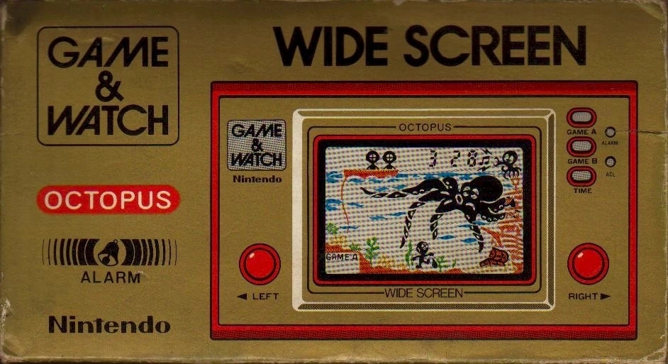 Carátula de Game & Watch: Octopus