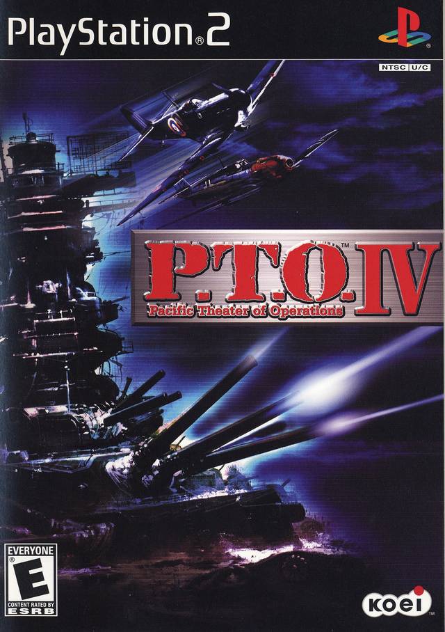 Carátula de P.T.O. IV: Pacific Theater of Operations