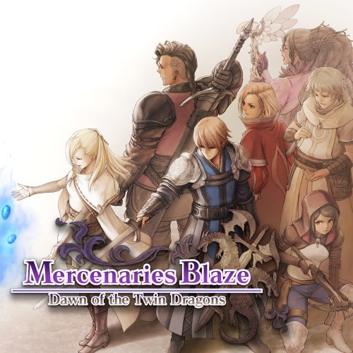 Carátula de Mercenaries Blaze: Dawn of the Twin Dragons