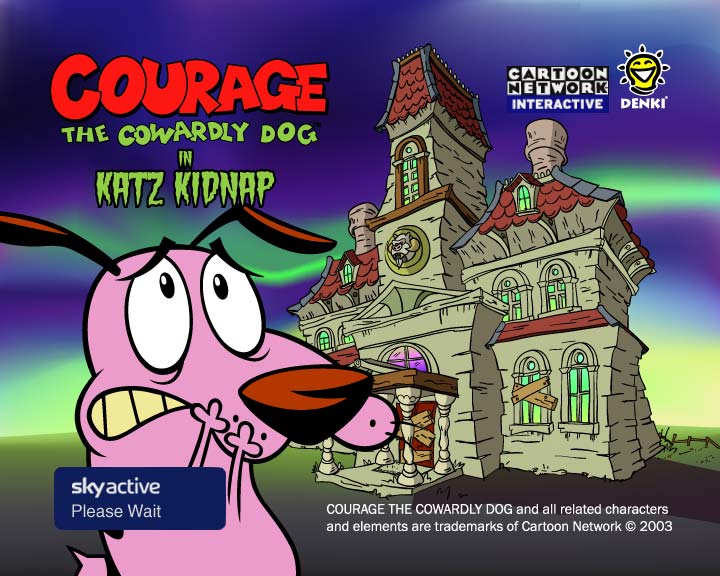 Carátula de Courage The Cowardly Dog in Katz Kidnap