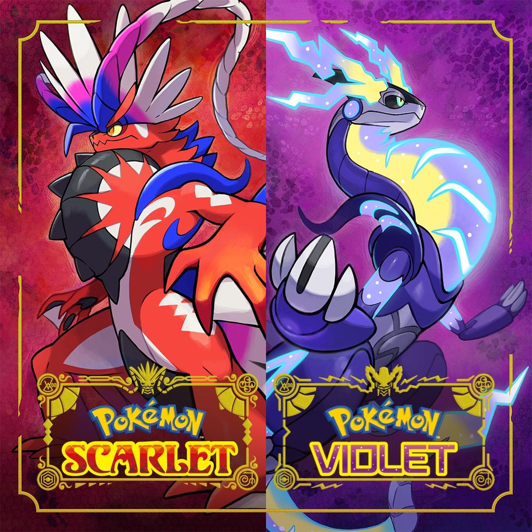 Carátula de Pokémon Scarlet and Violet