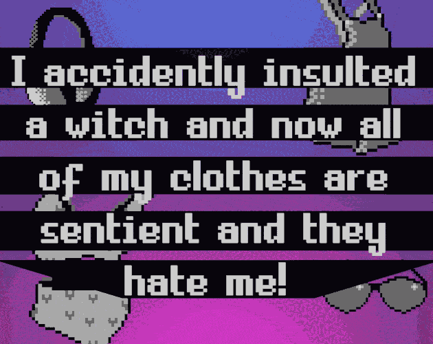 Carátula de I accidently insulted a witch and now all of my clothes are sentient and they hate me!