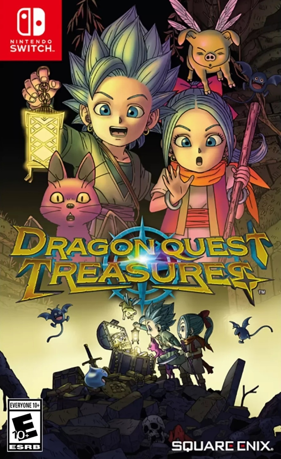 Carátula de Dragon Quest Treasures