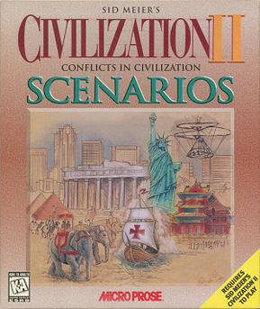 Carátula de Sid Meier's Civilization II: Conflicts in Civilization Scenarios
