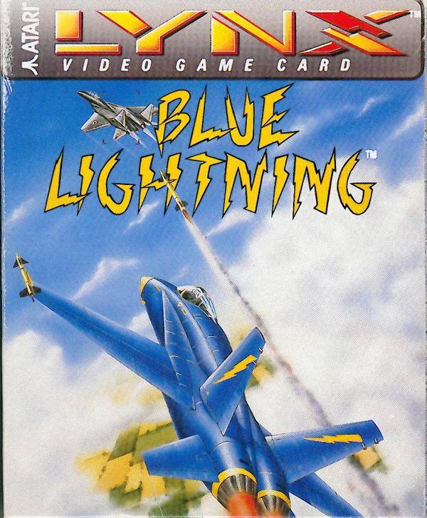 Carátula de Blue Lightning (1989)