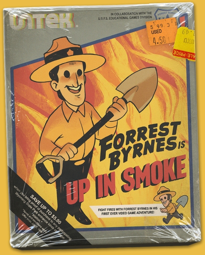 Carátula de Forrest Byrnes: Up in Smoke