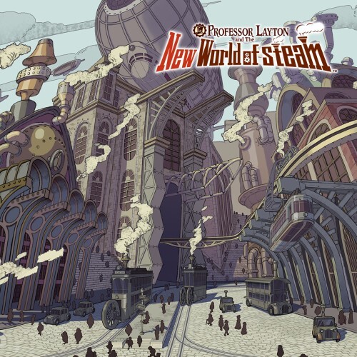 Carátula de Professor Layton and the New World of Steam