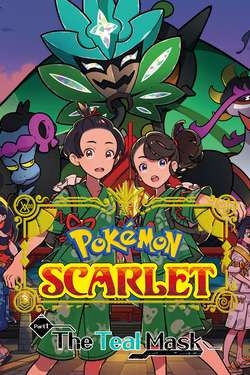 Carátula de Pokémon Scarlet and Violet - The Teal Mask