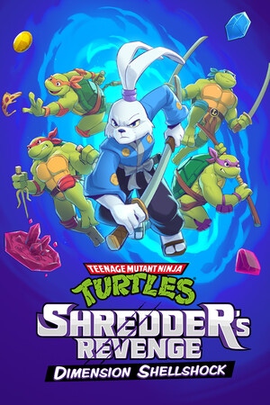 Carátula de Teenage Mutant Ninja Turtles: Shredder's Revenge - Dimension Shellshock