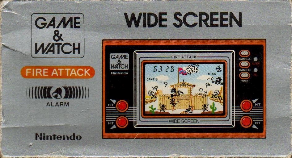 Carátula de Game & Watch: Fire Attack