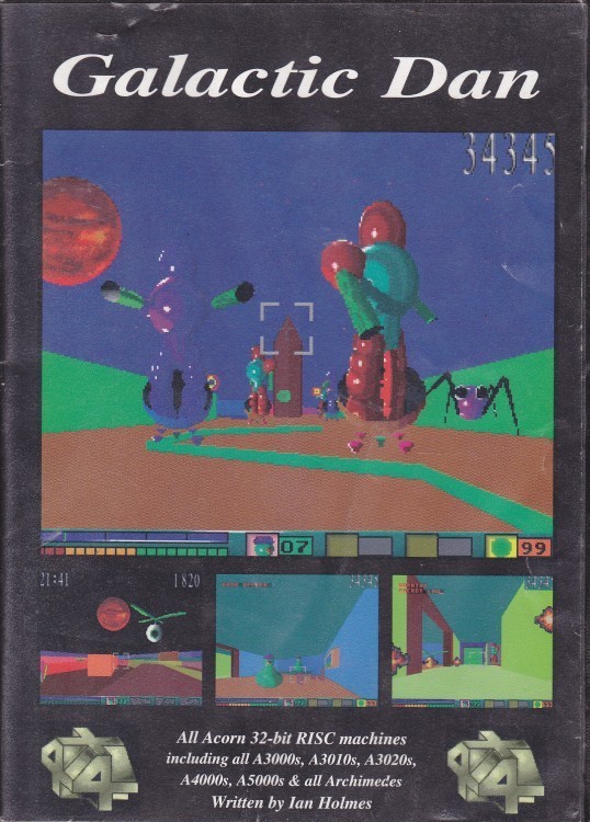 Carátula de Galactic Dan