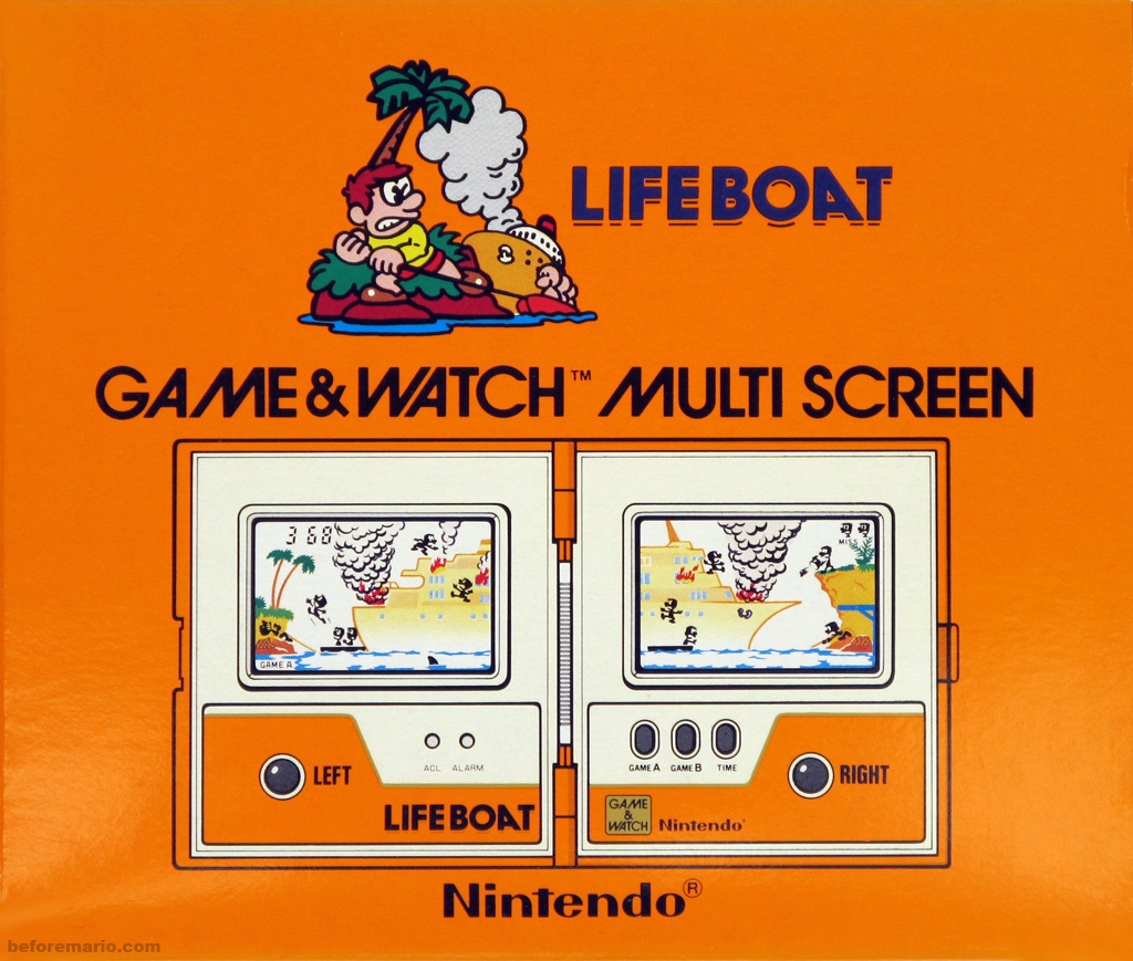 Carátula de Game & Watch: Lifeboat
