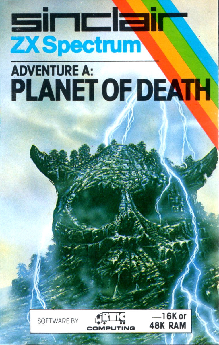 Carátula de Adventure A: Planet of Death