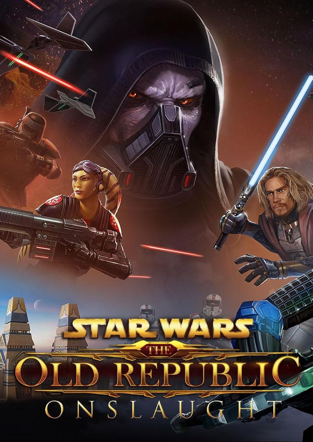 Carátula de Star Wars: The Old Republic - Onslaught