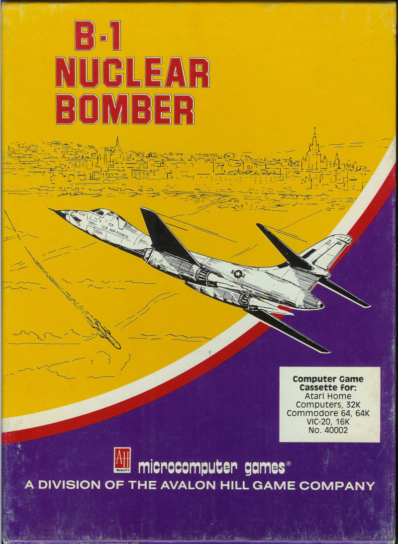 Carátula de B-1 Nuclear Bomber
