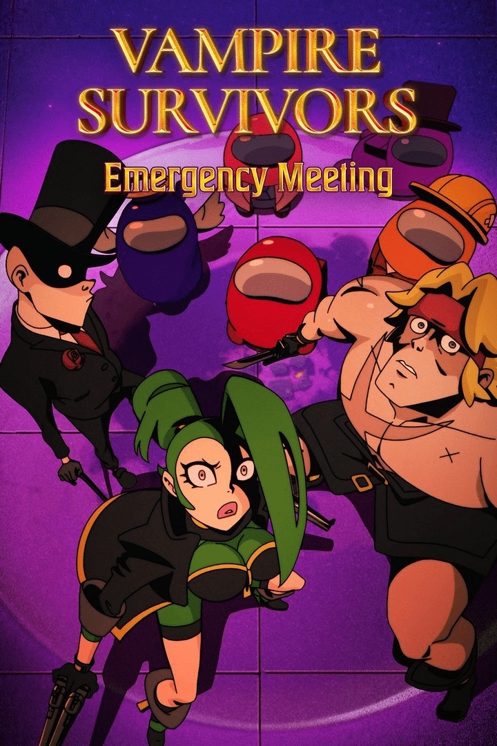 Carátula de Vampire Survivors: Emergency Meeting