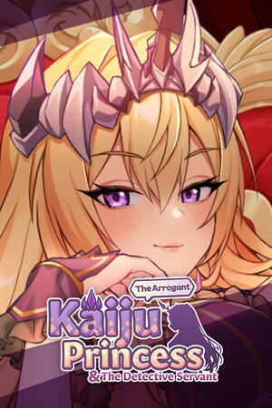 Carátula de The Arrogant Kaiju Princess and The Detective Servant