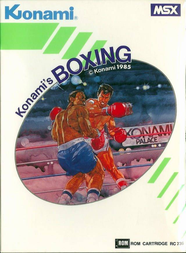 Carátula de Konami's Boxing