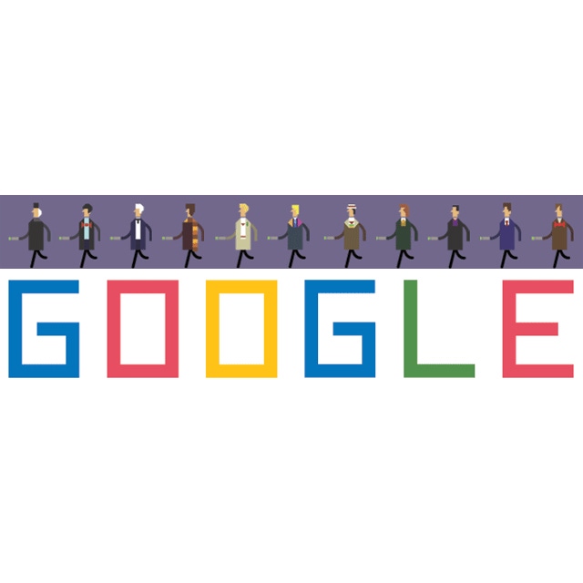 Carátula de Google Doodle: Doctor Who 50th Anniversary