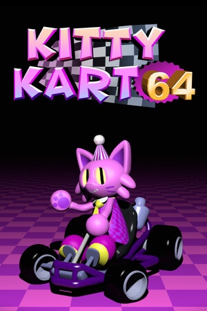 Carátula de Kitty Kart 64