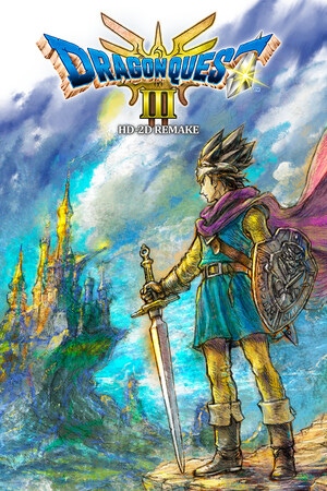 Carátula de Dragon Quest III HD-2D Remake