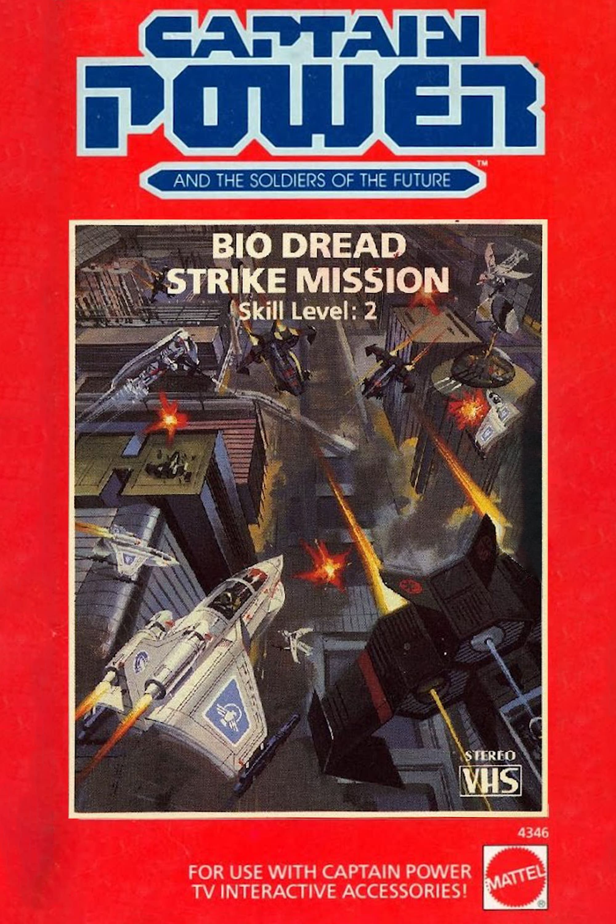 Carátula de Captain Power and the Soldiers of the Future: Bio-Dread Strike Mission