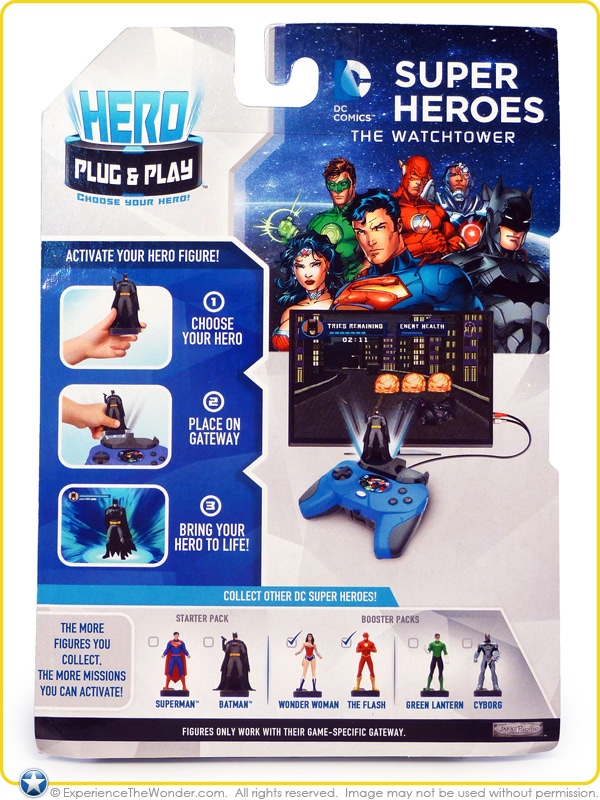 Carátula de Hero Portal: DC Comics Super Heroes - The Watchtower