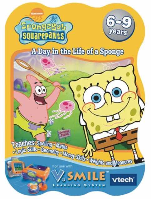 Carátula de Spongebob Squarepants: A Day in the Life of a Sponge