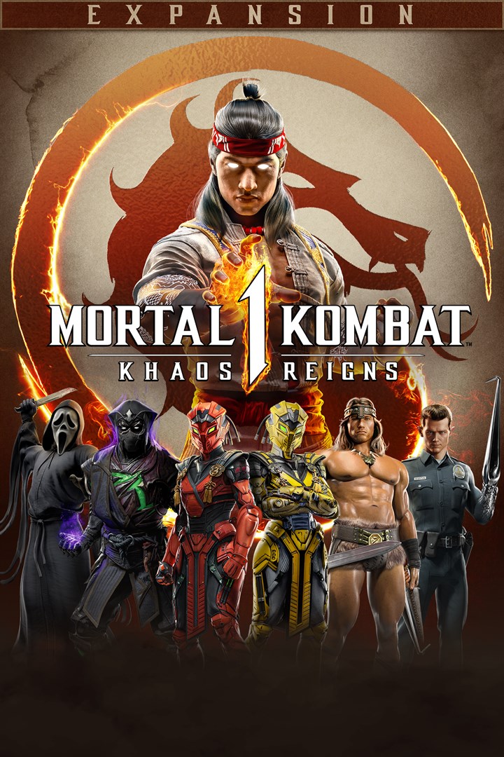 Carátula de Mortal Kombat 1: Khaos Reigns