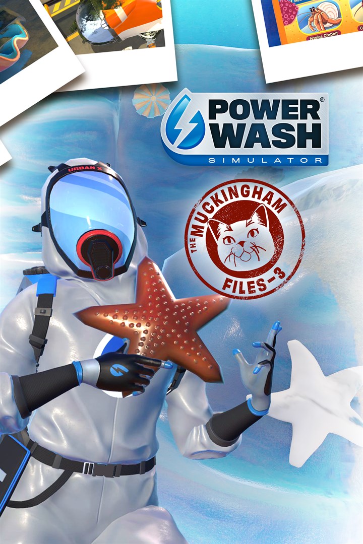 Carátula de PowerWash Simulator - Muckingham Files - Part 3