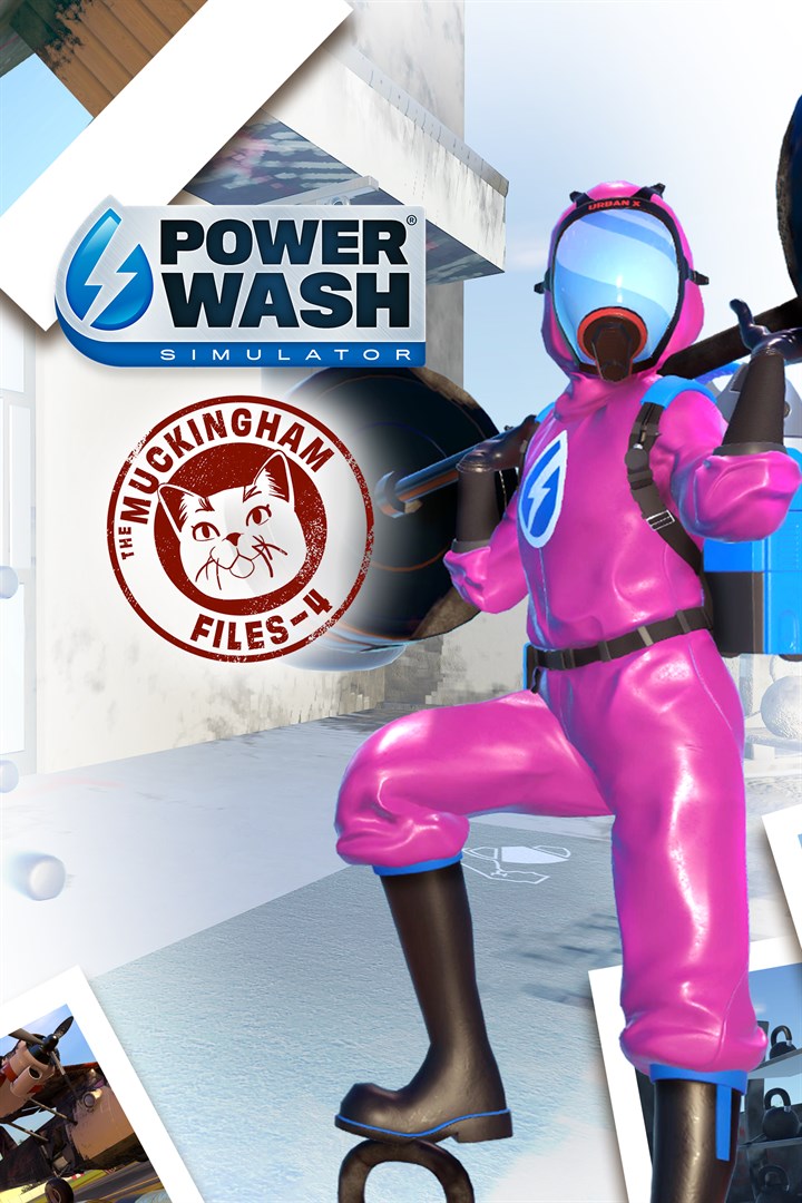 Carátula de PowerWash Simulator - Muckingham Files - Part 4