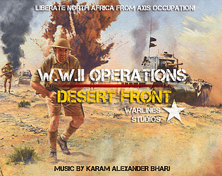 Carátula de W.W.II Operations: Desert Front