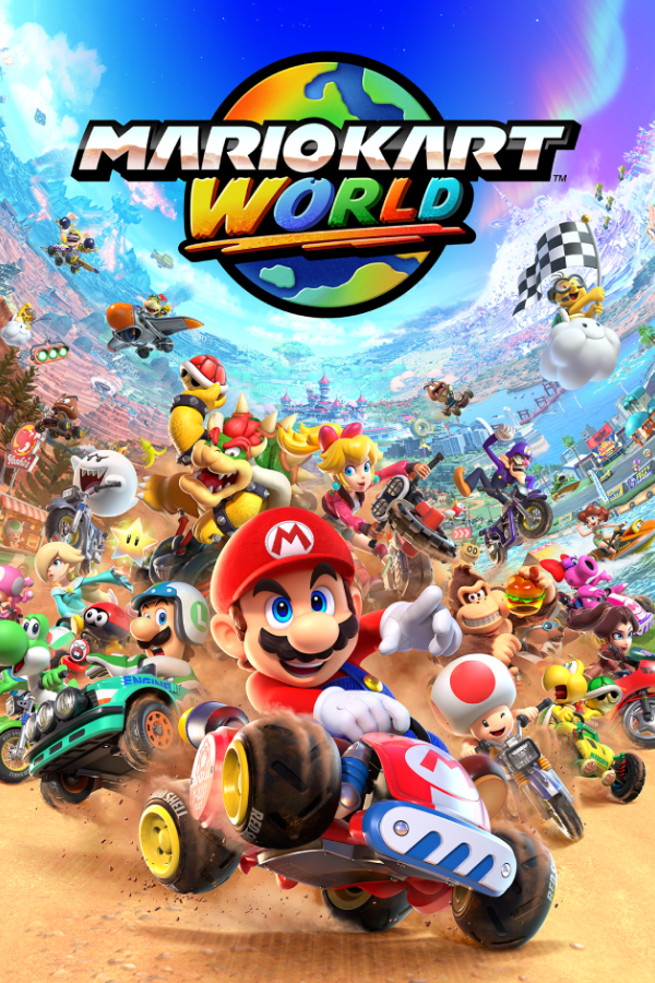Carátula de Mario Kart World