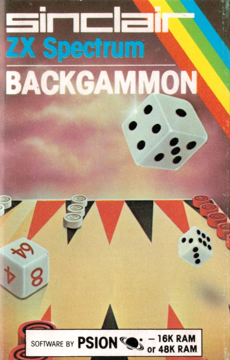 Carátula de Backgammon (1982)