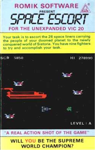Carátula de Space Escort (1983)