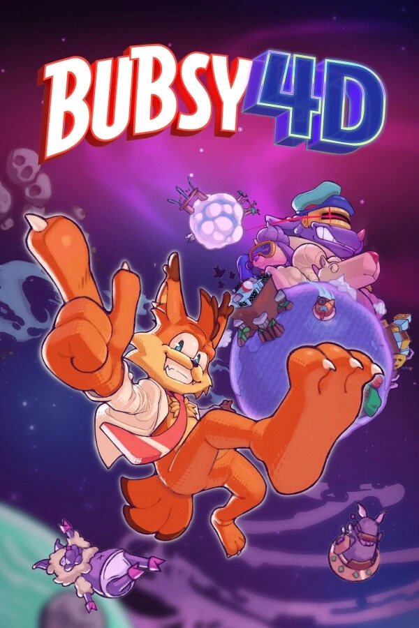 Carátula de Bubsy 4D