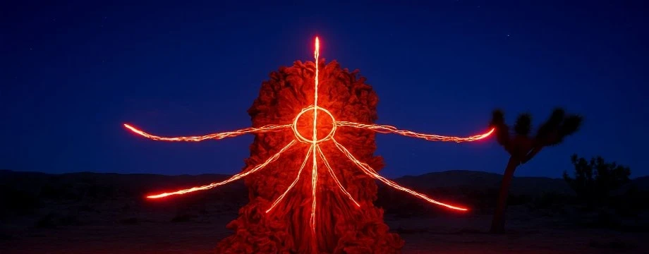 Misteriosa estatua en Mojave previo a The Game Awards