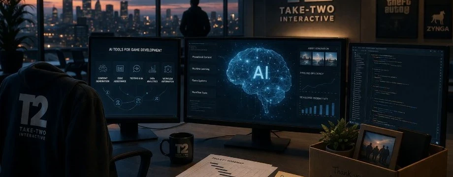 Take-Two despide a su jefe de IA tras promover IA generativa