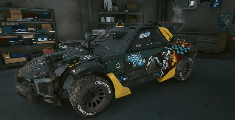 Los mejores coches de Cyberpunk 2077 y sus características 9