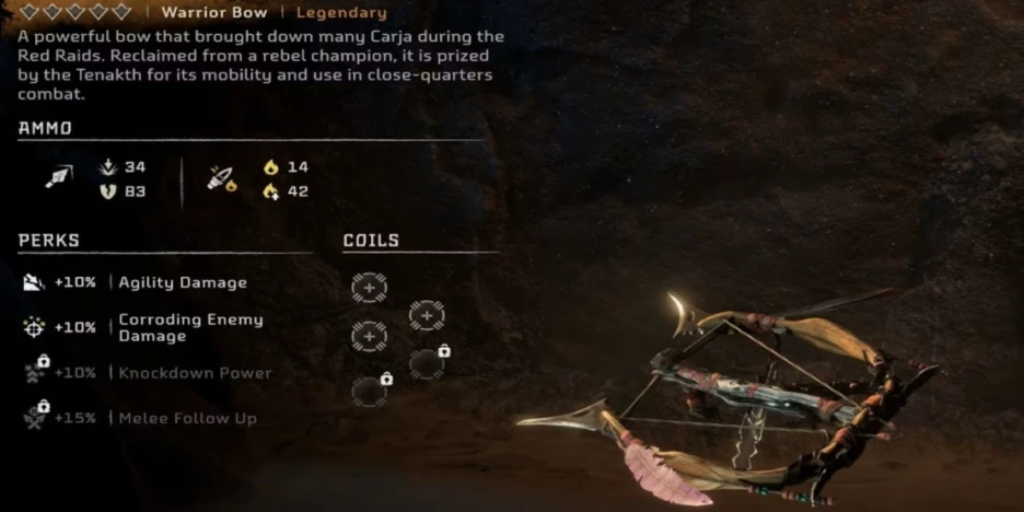 Mejores armas legendarias en Horizon Forbidden West 7