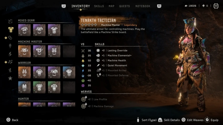 Mejores armaduras de Horizon Forbidden West 4