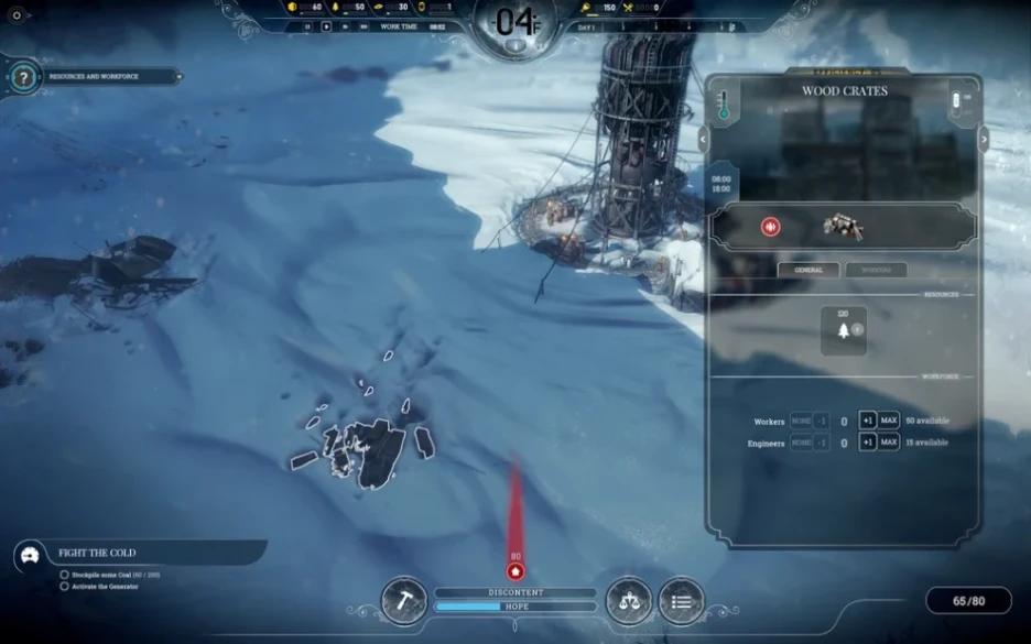 Consejos esenciales para sobrevivir en Frostpunk 1