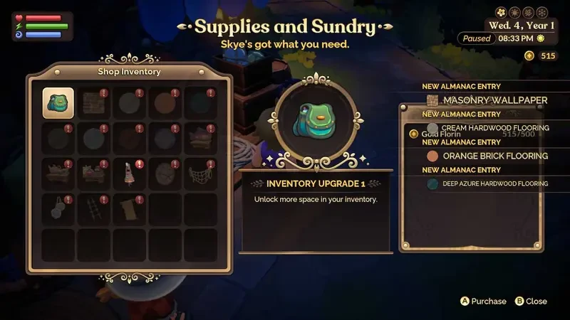 Consejos y trucos para Fae Farm en Azoria 4