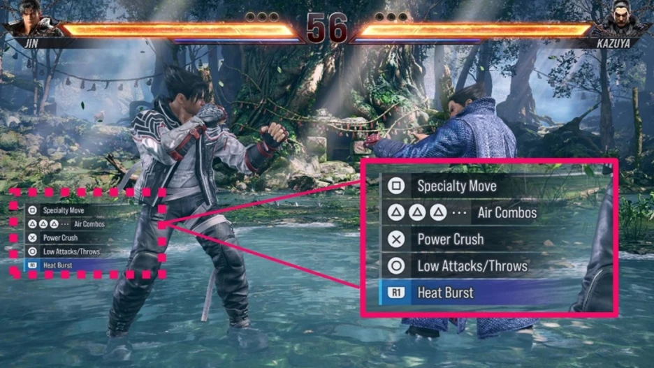 Guía y trucos de Tekken 8: Heat, Rage y entrenamiento 3