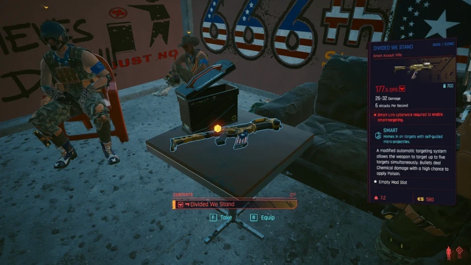 Mejores armas de Cyberpunk 2077 y dónde encontrarlas 6