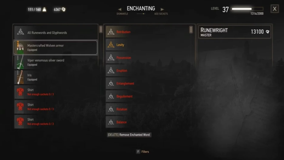 Guía de mejores armas y armaduras de The Witcher 3 10