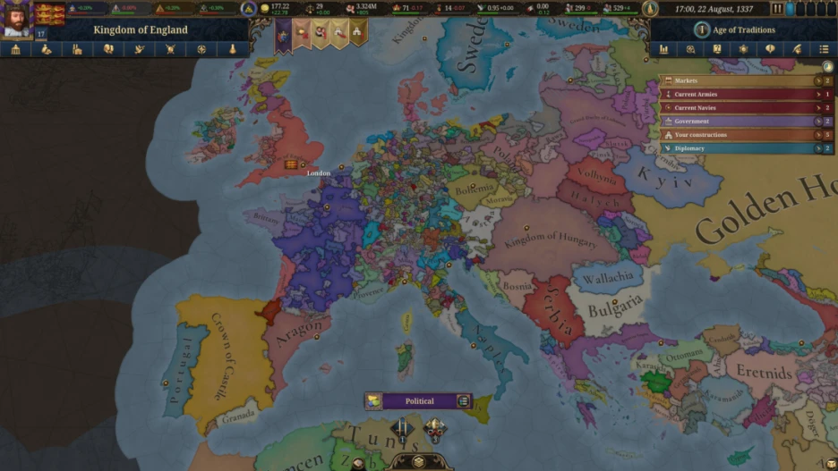 Guía de exploración y colonización Europa Universalis 5 1